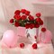 12PCS Artificial Silk Flowers Realistic Roses Bouquet Long Stem